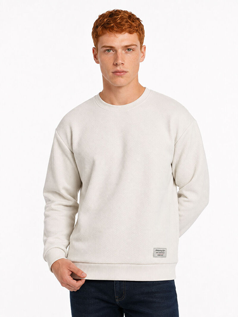 Loose Fit Erkek Sweatshirt