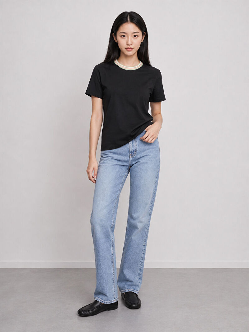 Boxy Fit Kadın Tshirt K.kol