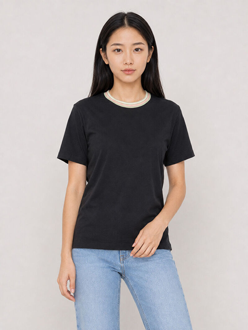 Boxy Fit Kadın Tshirt K.kol