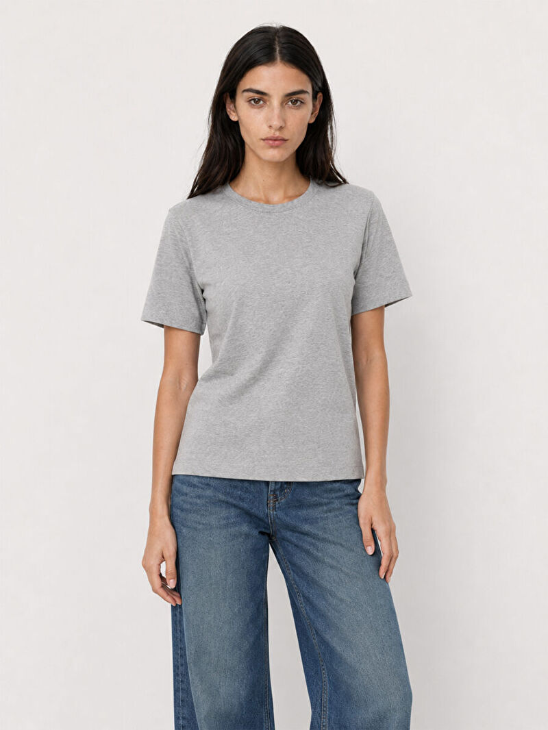 Regular Fit Kadın Tshirt K.kol