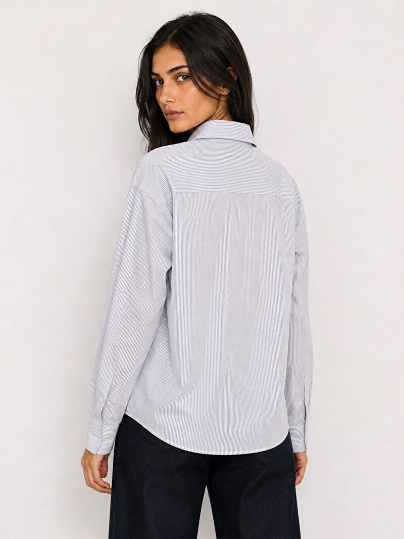 Loose Fit Kadın Gömlek U.kol