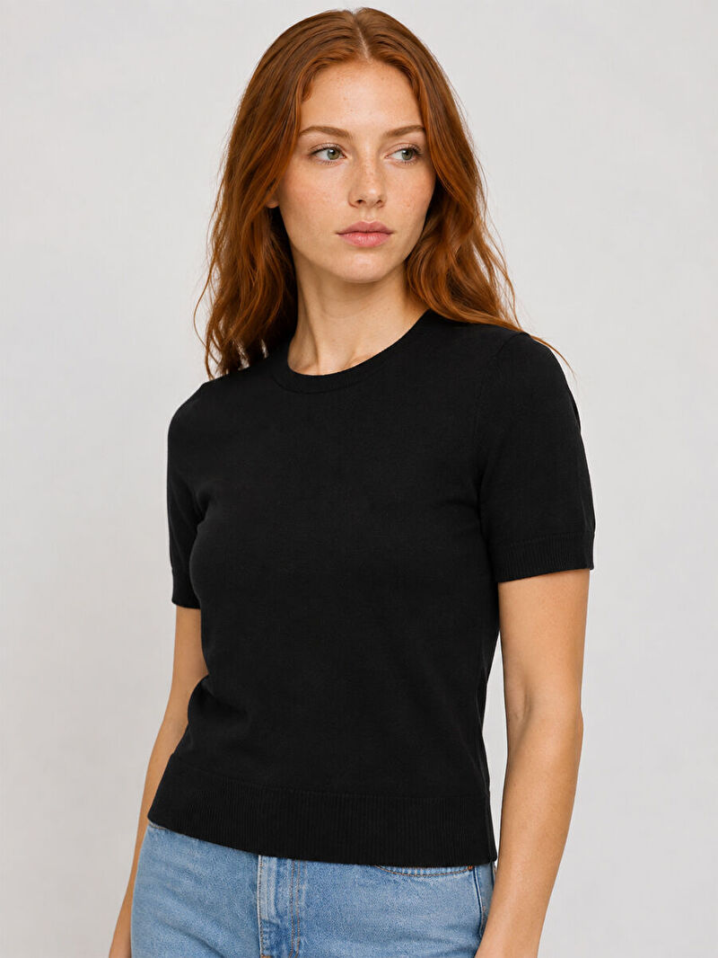 Regular Fit Kadın Bluz K.kol