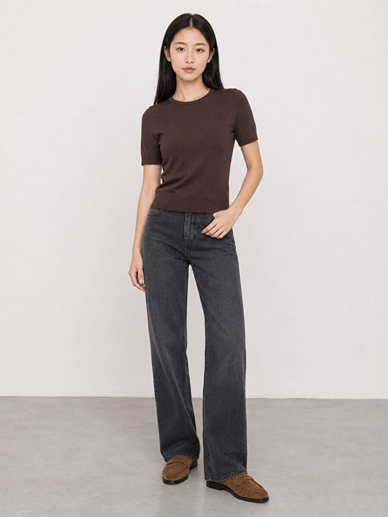 Regular Fit Kadın Bluz K.kol