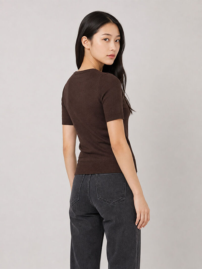 Regular Fit Kadın Bluz K.kol