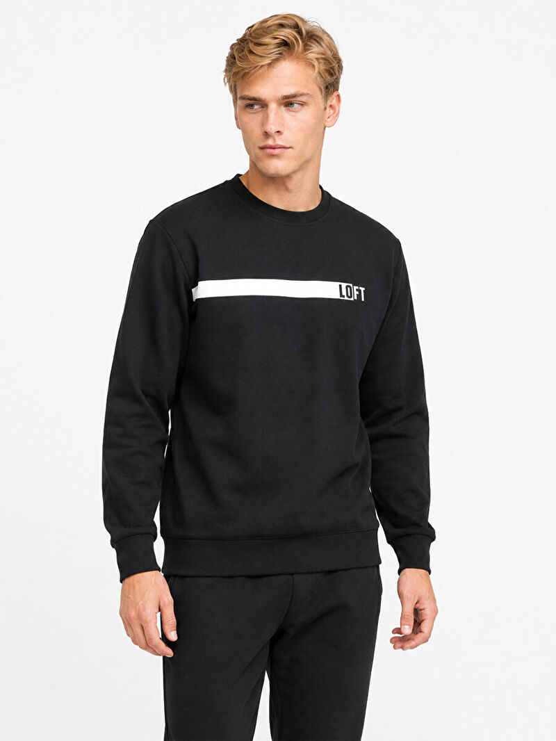 Regular Fit Erkek Sweatshirt