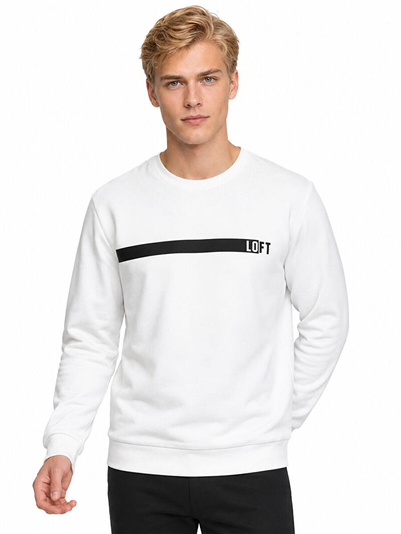 Regular Fit Erkek Sweatshirt