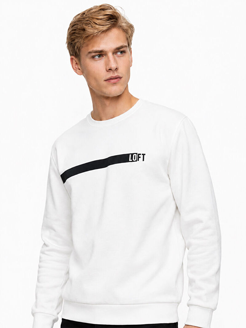 Regular Fit Erkek Sweatshirt