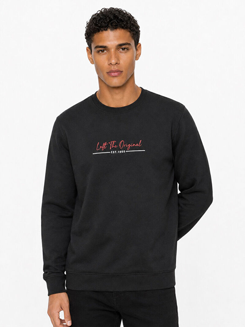 Regular Fit Erkek Sweatshirt