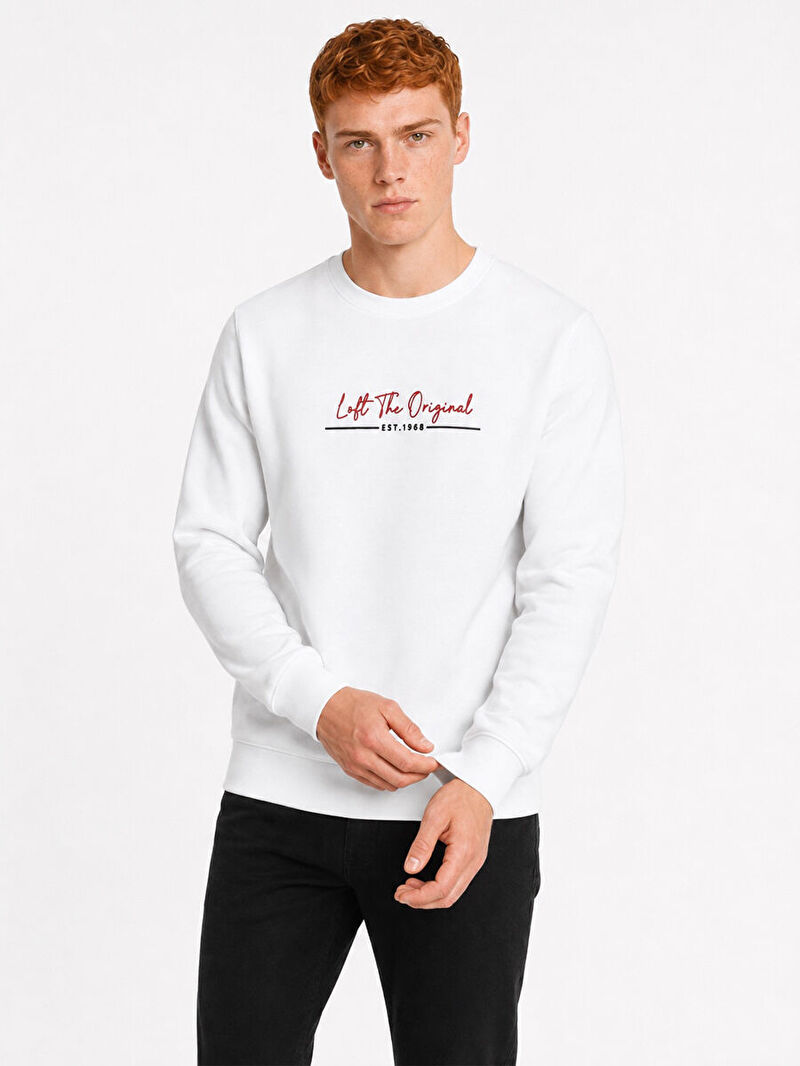Regular Fit Erkek Sweatshirt