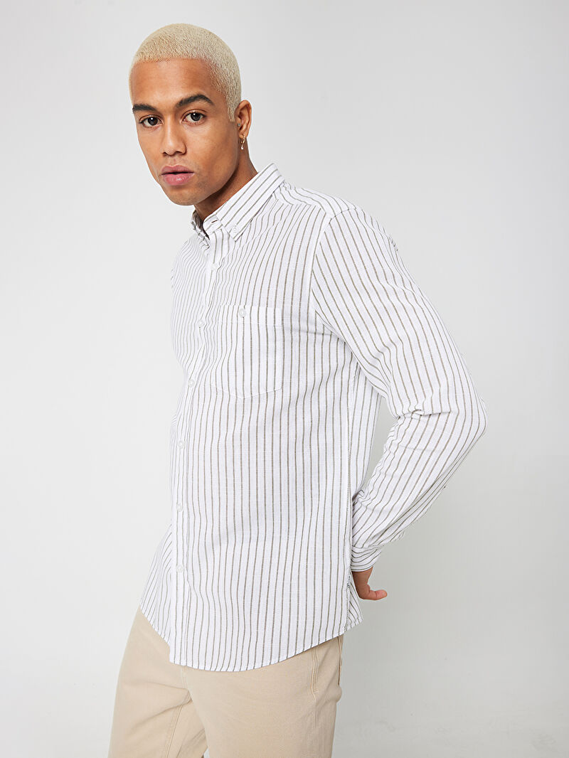 Regular Fit Erkek Gömlek U.kol