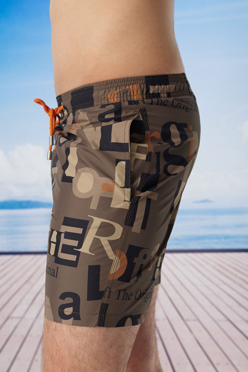Regular Fit Erkek Deniz Şortu