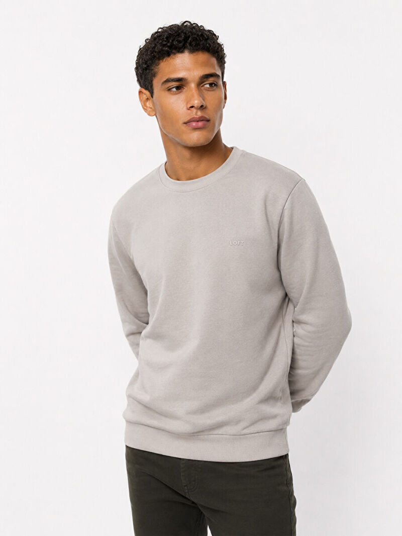 Regular Fit Erkek Sweatshirt