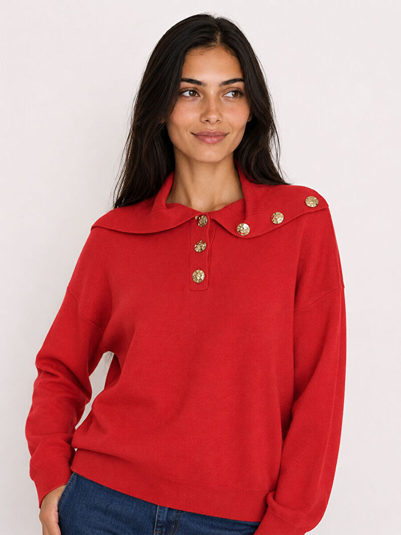 Oversize Kadın Kazak