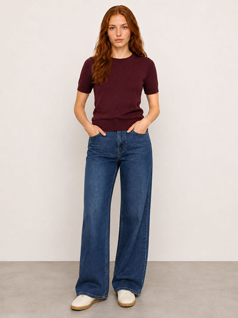 Regular Fit Kadın Bluz K.kol