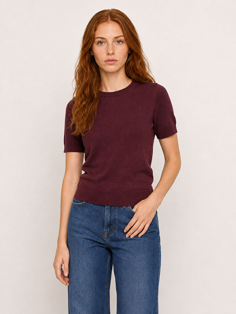 Regular Fit Kadın Bluz K.kol