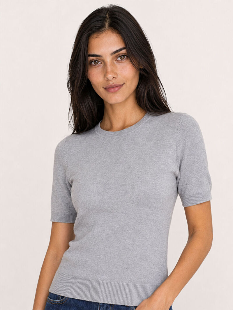 Regular Fit Kadın Bluz K.kol