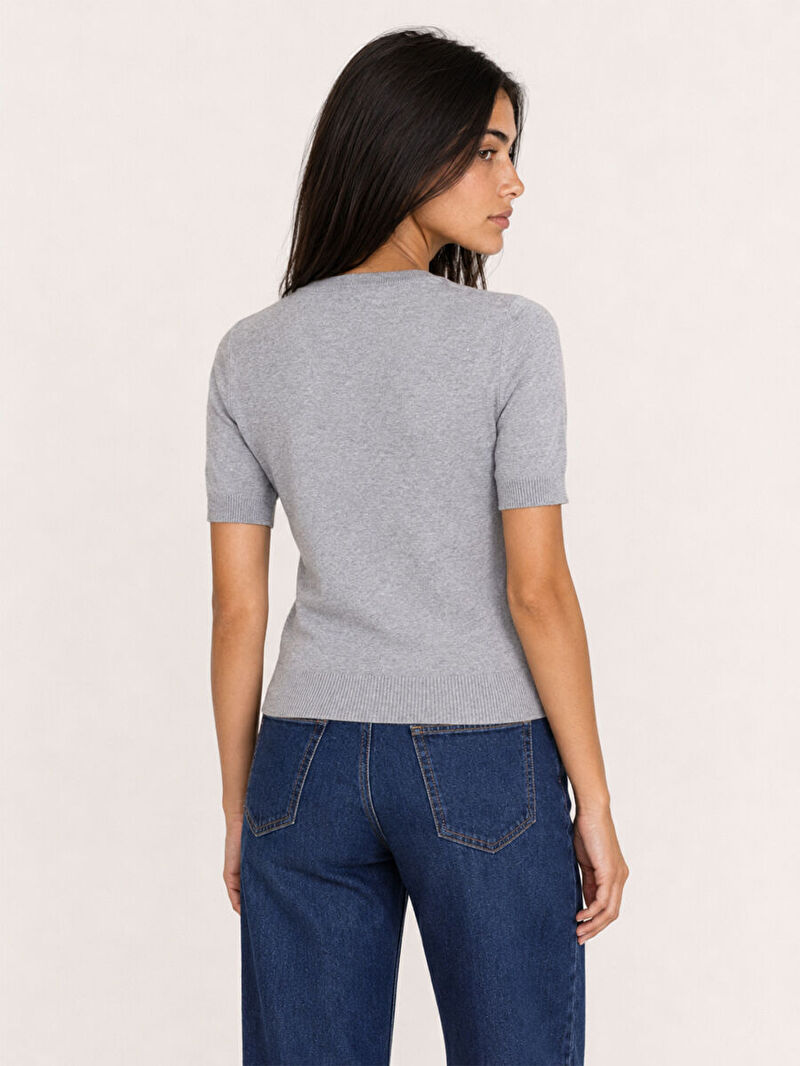 Regular Fit Kadın Bluz K.kol