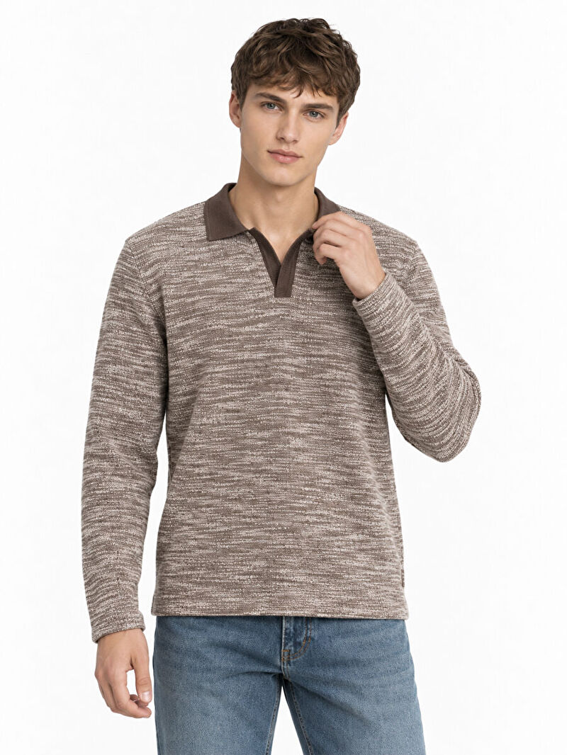 Regular Fit Erkek Polo U.kol