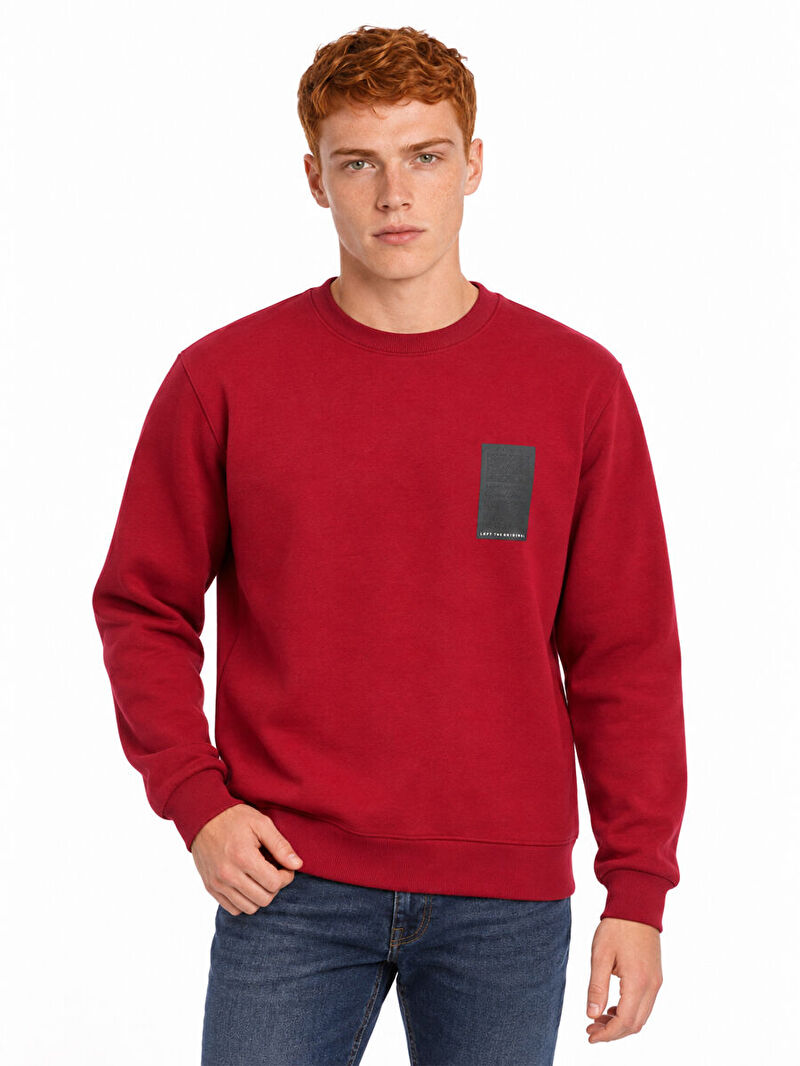 Regular Fit Erkek Sweatshirt