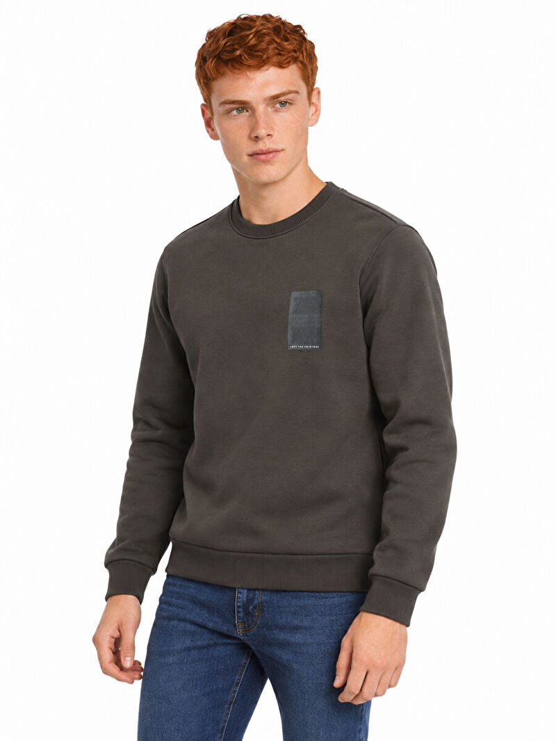Regular Fit Erkek Sweatshirt