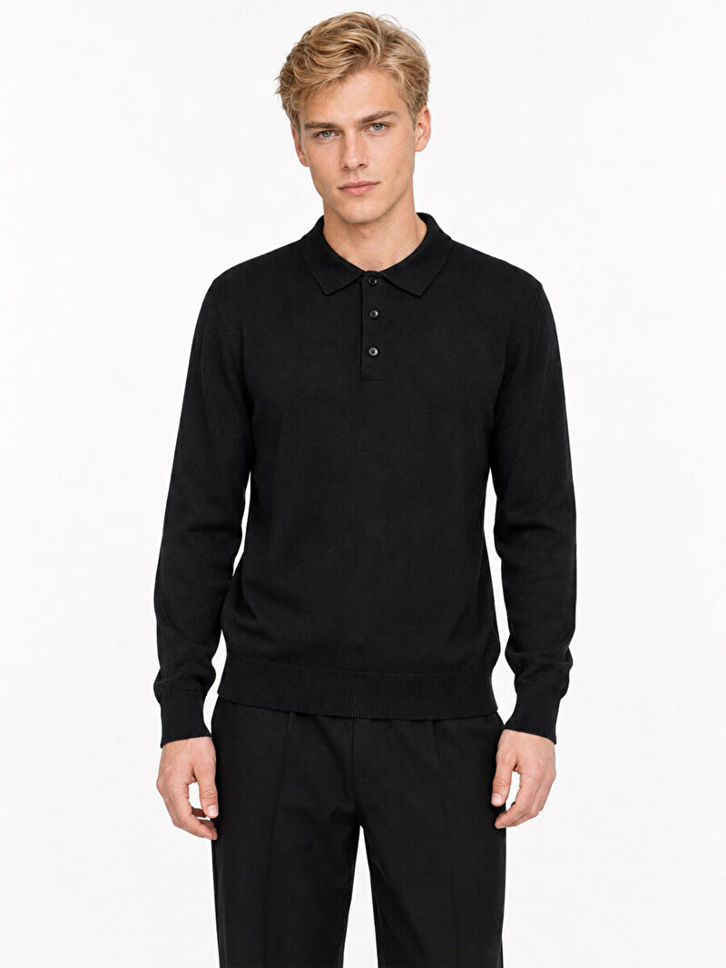 Regular Fit Erkek Polo U.kol