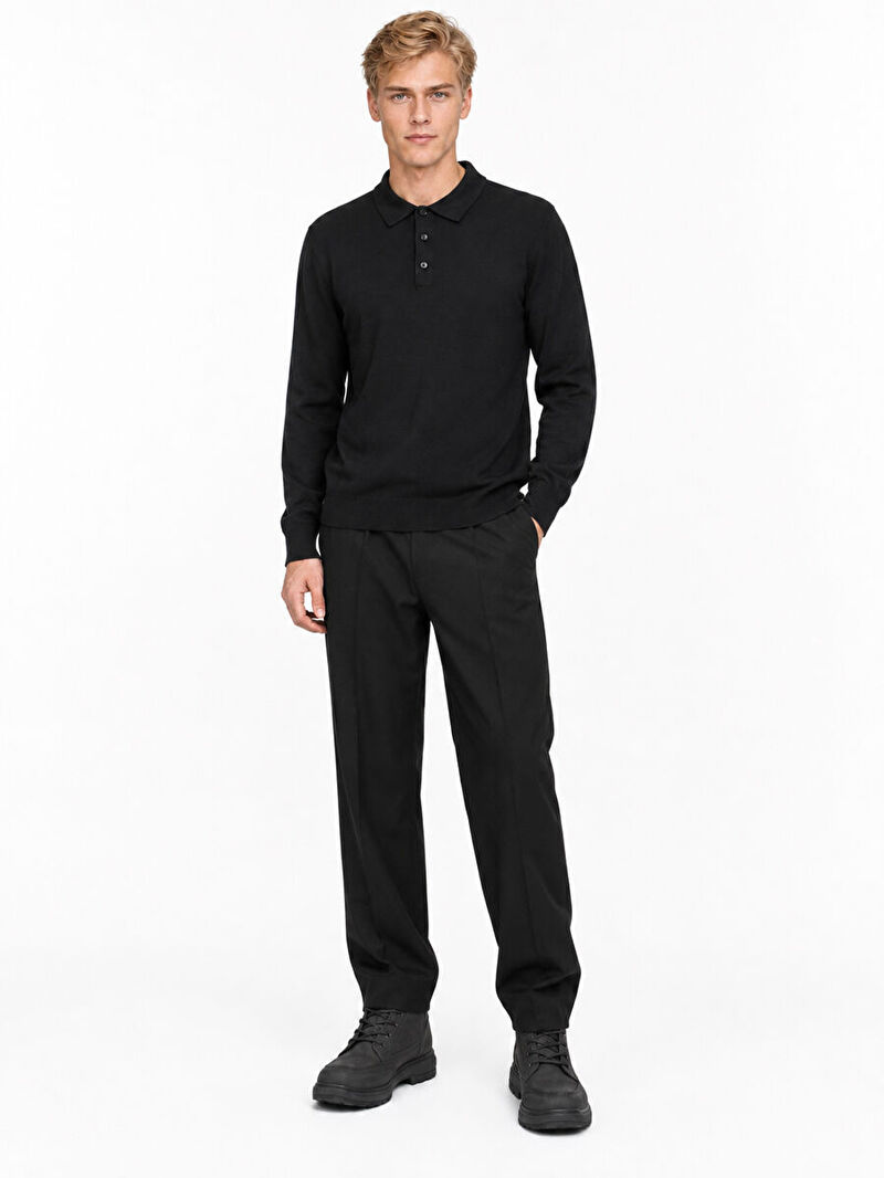 Regular Fit Erkek Polo U.kol