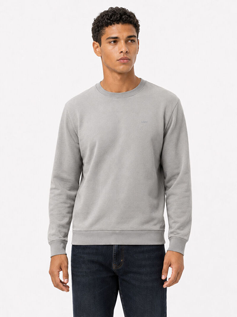 Regular Fit Erkek Sweatshirt