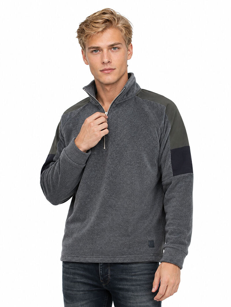 Regular Fit Erkek Sweatshirt