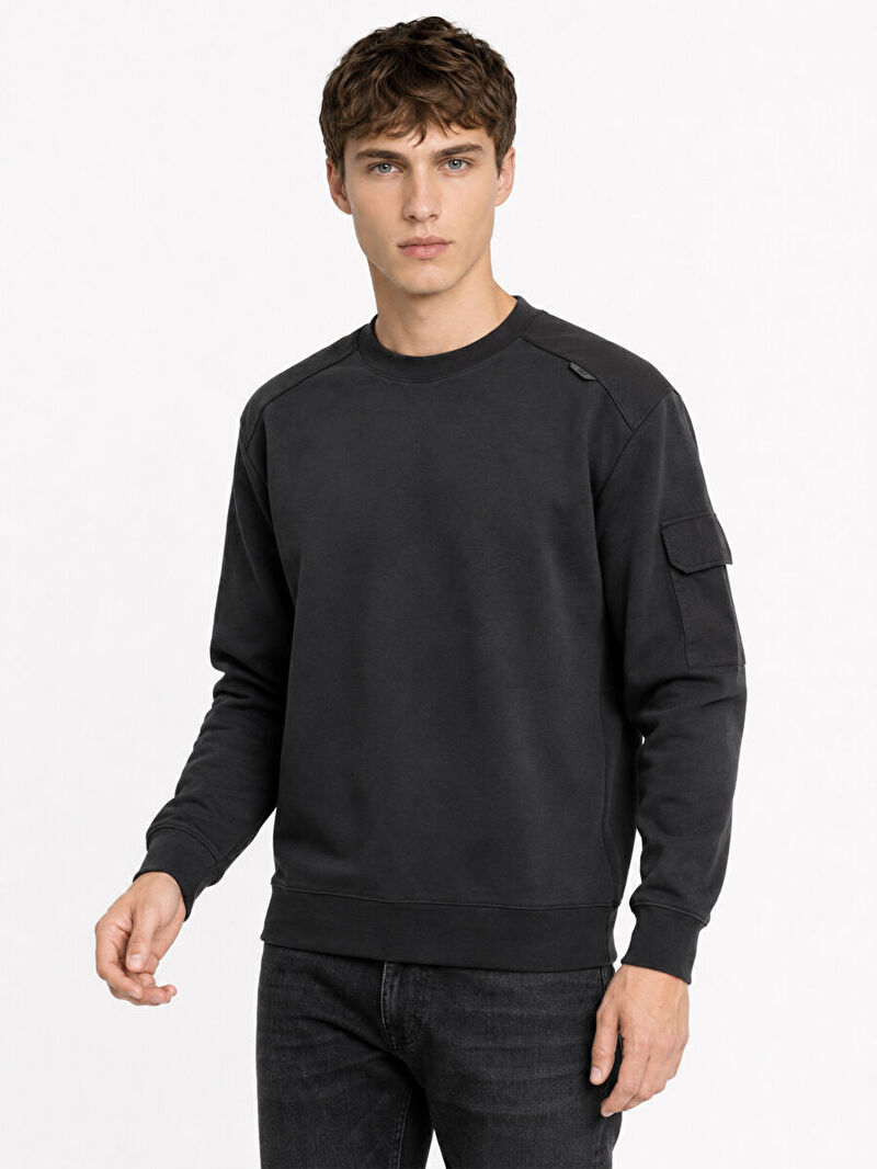 Relax Fit Erkek Sweatshirt