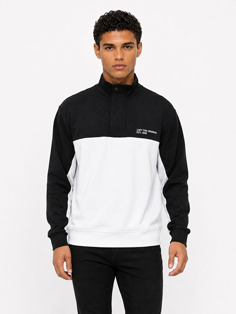 Loose Fit Erkek Sweatshirt