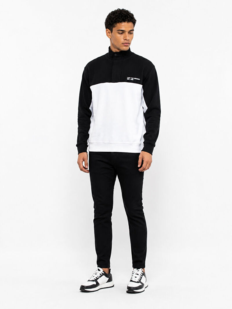Loose Fit Erkek Sweatshirt