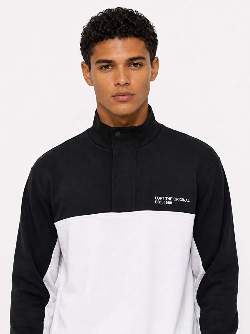 Loose Fit Erkek Sweatshirt