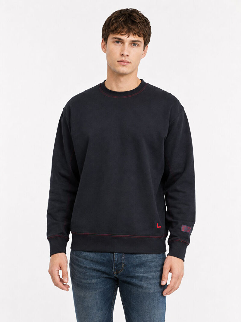 Loose Fit Erkek Sweatshirt