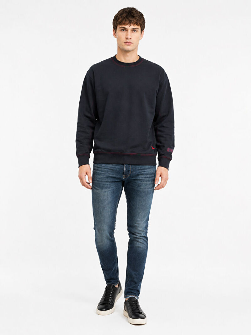 Loose Fit Erkek Sweatshirt