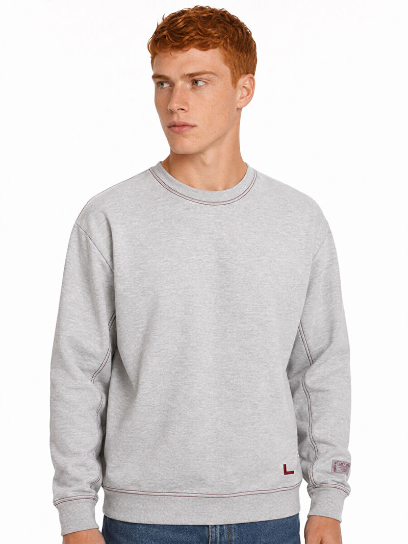 Loose Fit Erkek Sweatshirt