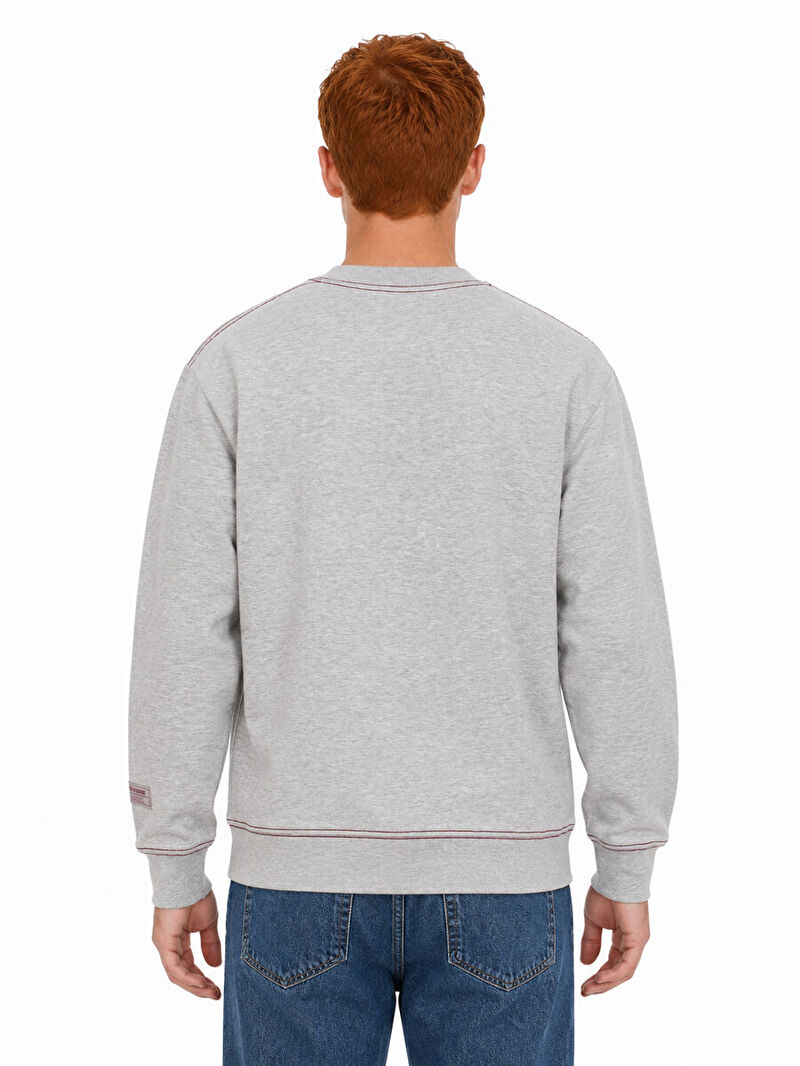 Loose Fit Erkek Sweatshirt