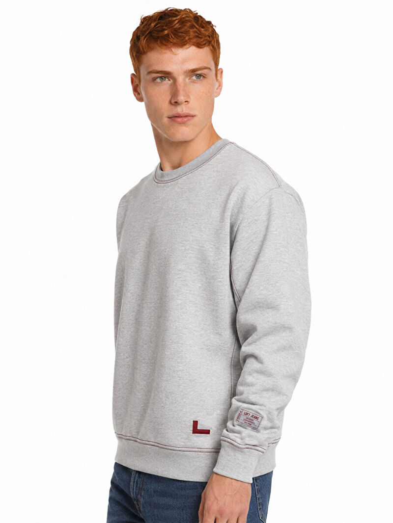 Loose Fit Erkek Sweatshirt