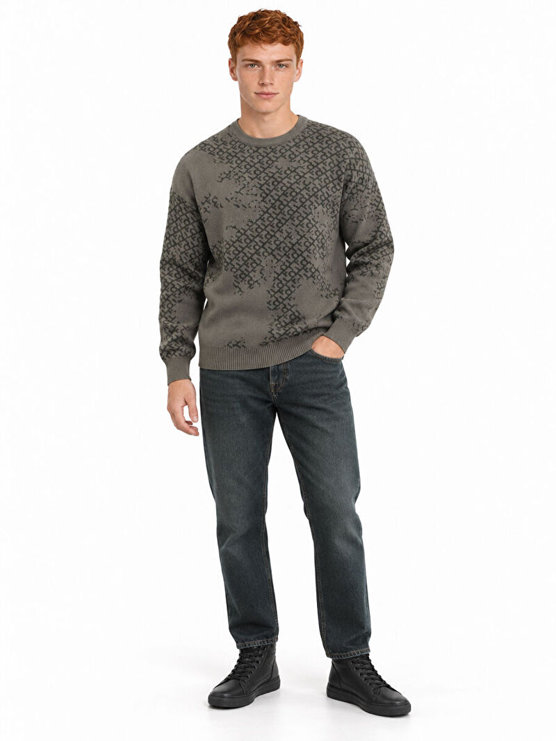 Relax Fit Erkek Kazak