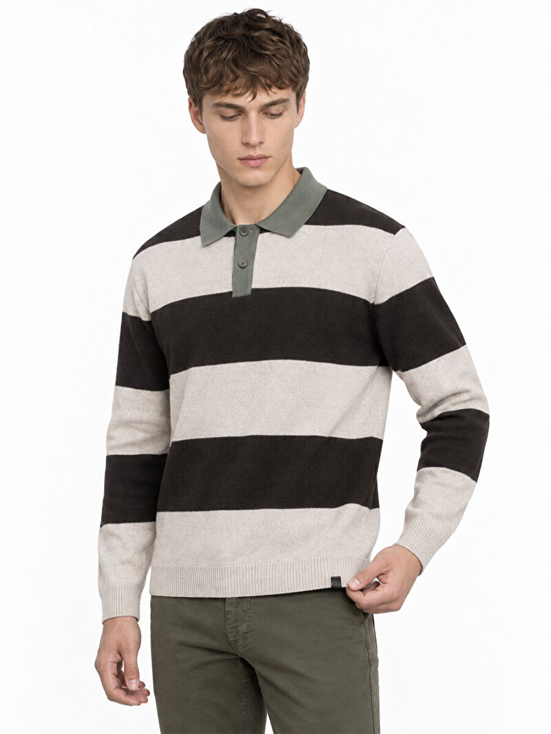 Regular Fit Erkek Polo U.kol