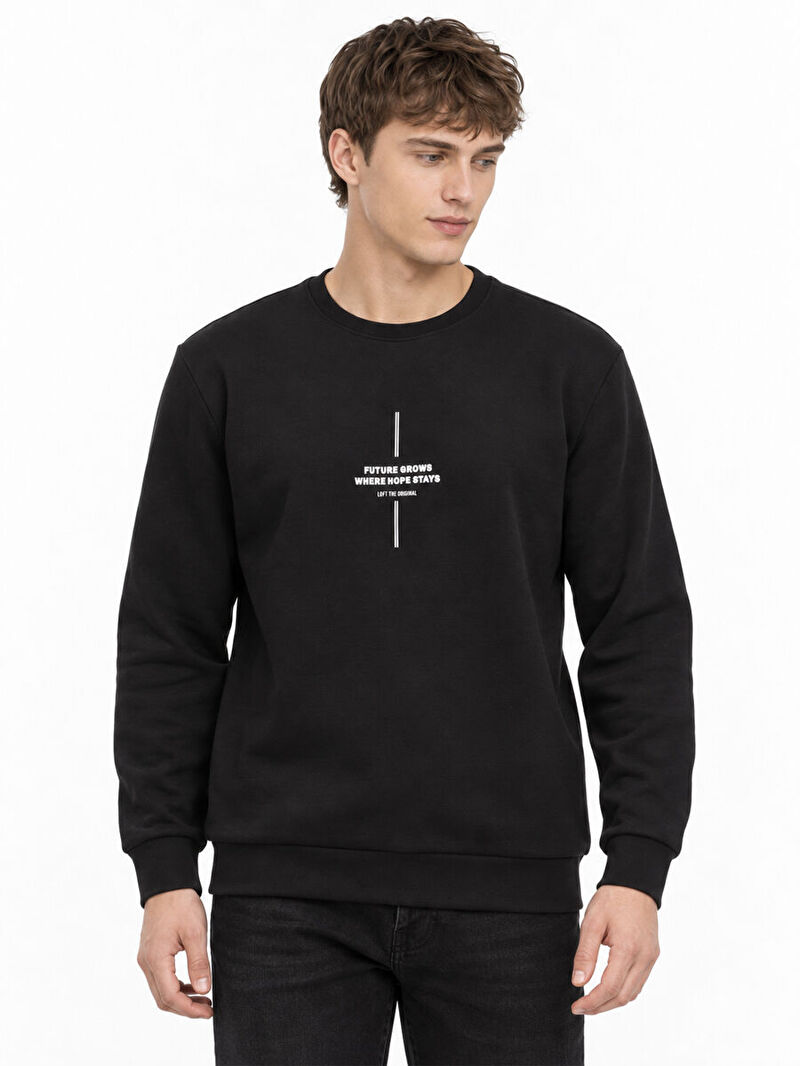 Regular Fit Erkek Sweatshirt