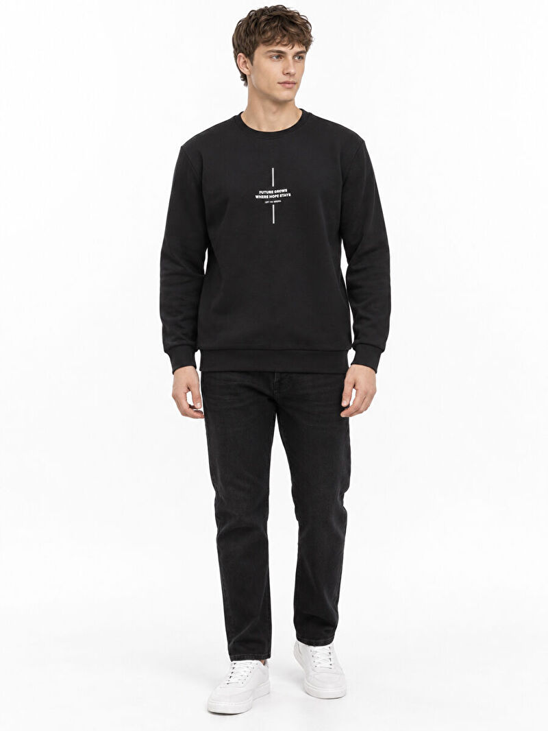 Regular Fit Erkek Sweatshirt