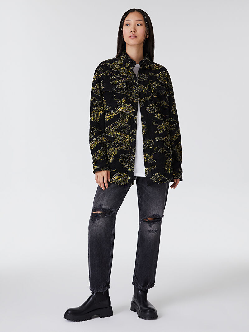 Loose Fit Kadın Ceket