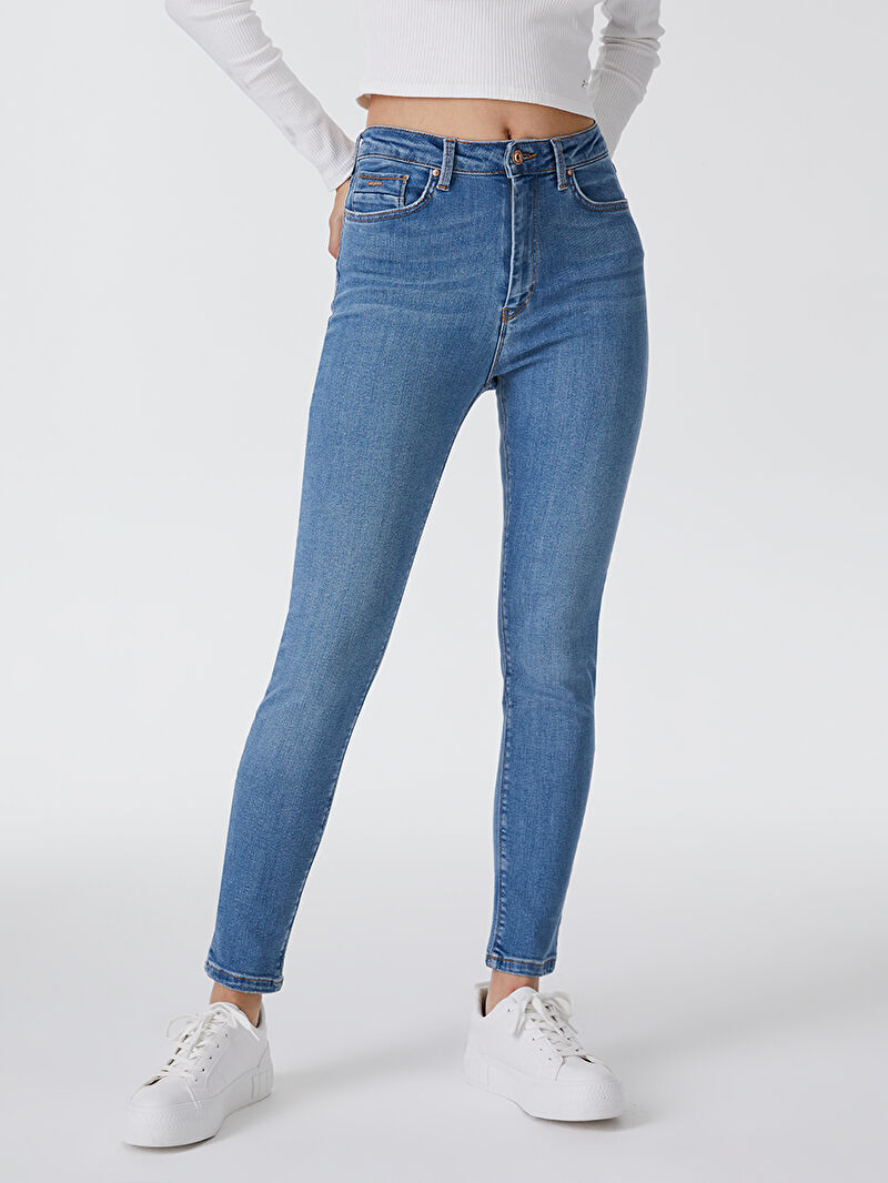 Natalie Skinny Fit Kadın Pantolon