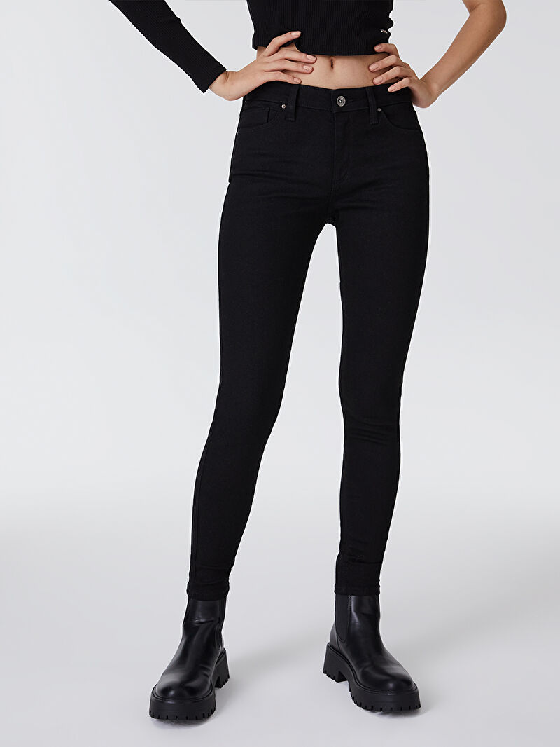Nicole Skinny Fit Kadın Pantolon
