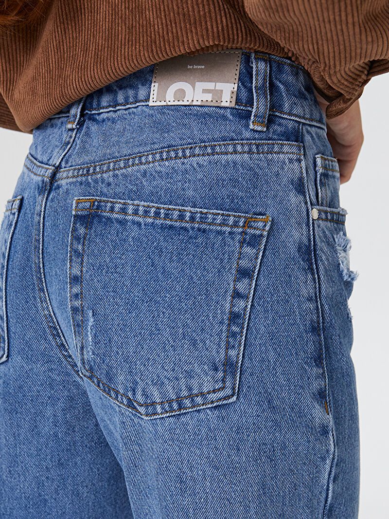 Mom Regular Fit Kadın Pantolon