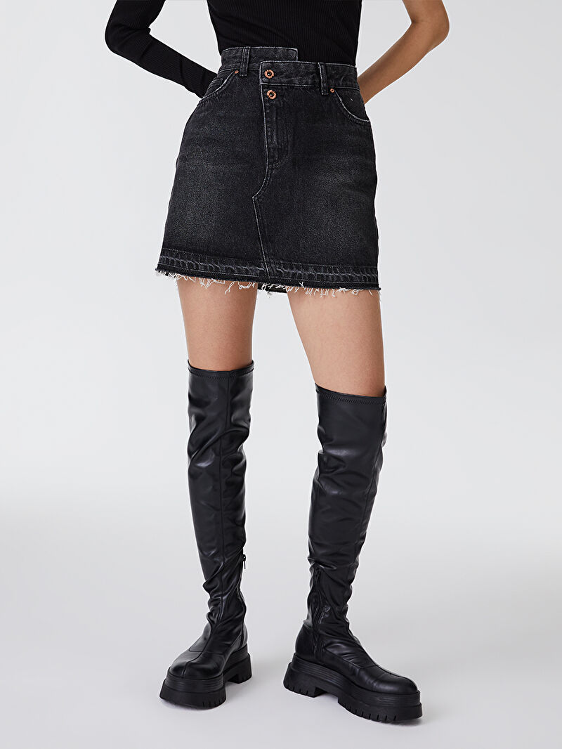 Slim Fit Kadın Etek