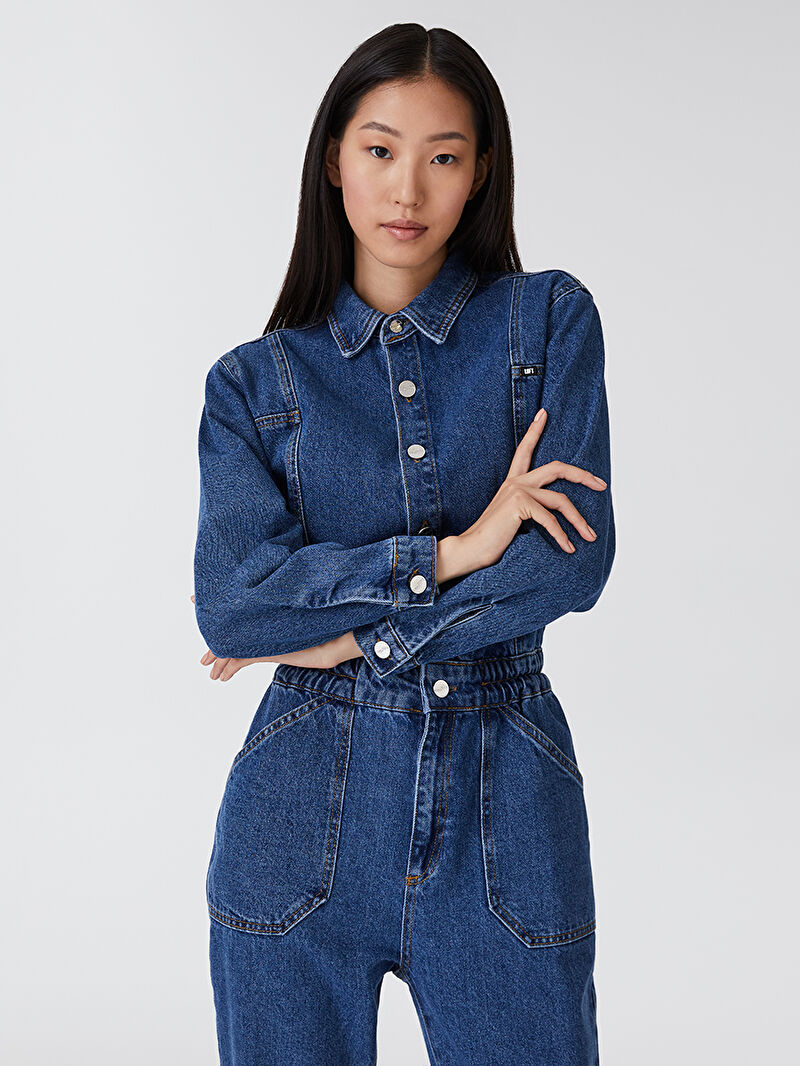 Regular Fit Kadın Tulum