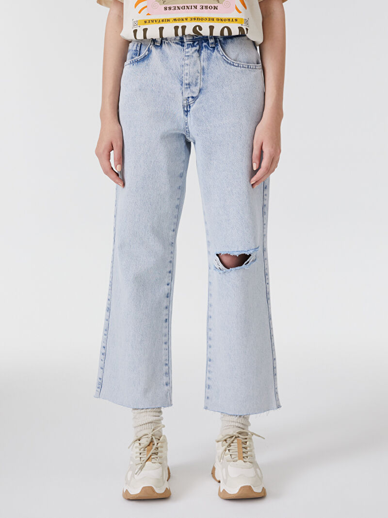 Wide Leg Regular Fit Kadın Pantolon