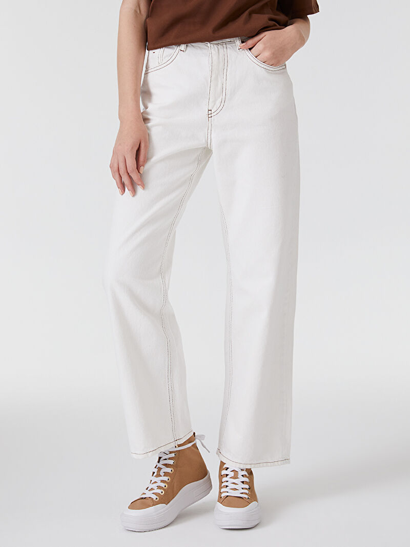 Wide Leg Regular Fit Kadın Pantolon