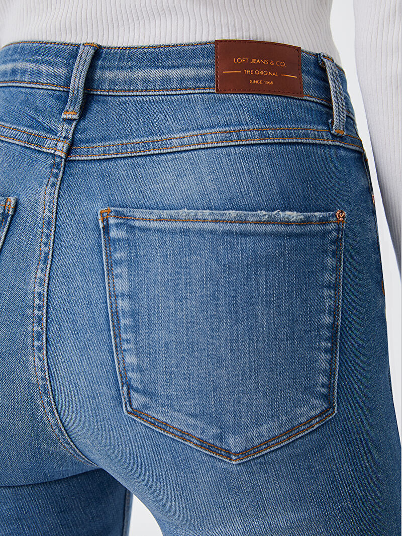 Nicole Skinny Fit Kadın Pantolon